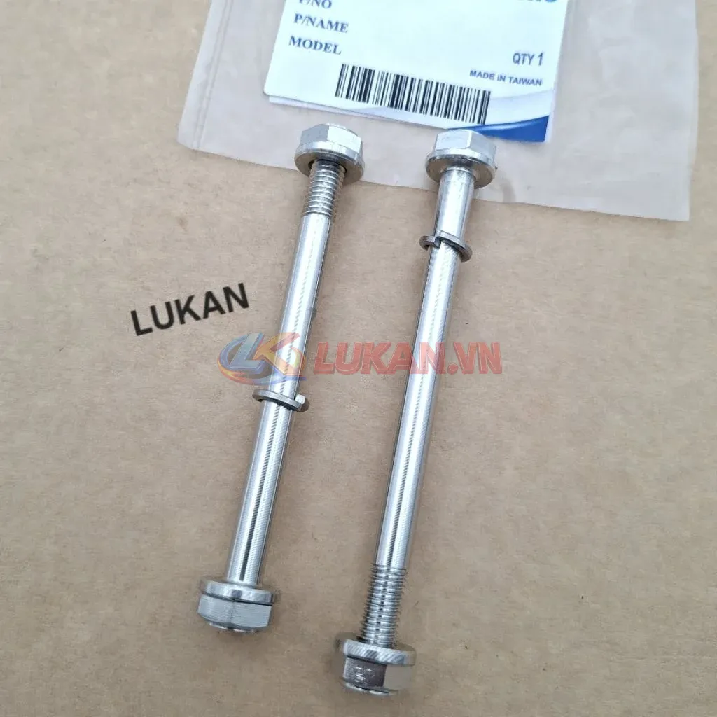 Cặp ốc cốt treo máy inox, bu lông CNC xe WAVE Thái, ALPHA, ZX, FUTURE 1, RS, S100.... - Ảnh 3