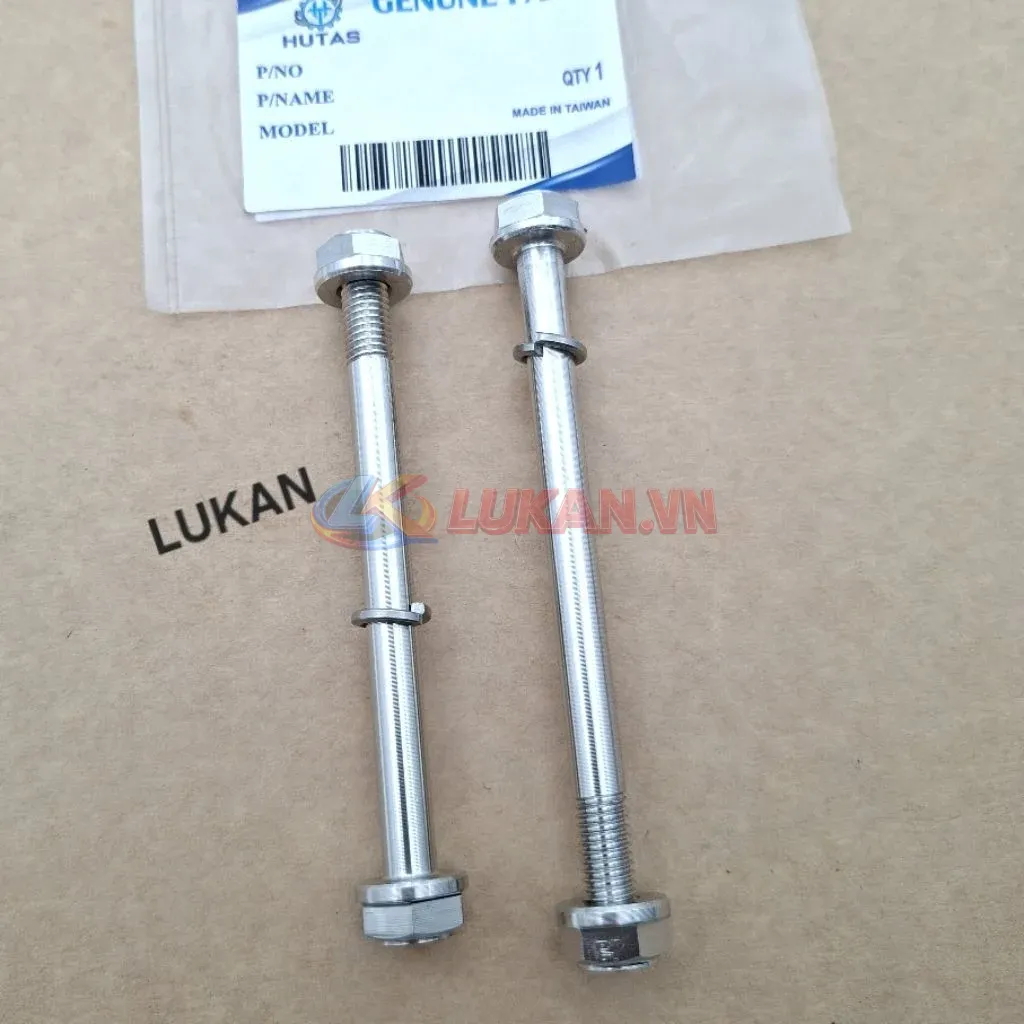 Cặp ốc cốt treo máy inox, bu lông CNC xe WAVE Thái, ALPHA, ZX, FUTURE 1, RS, S100.... - Ảnh 4