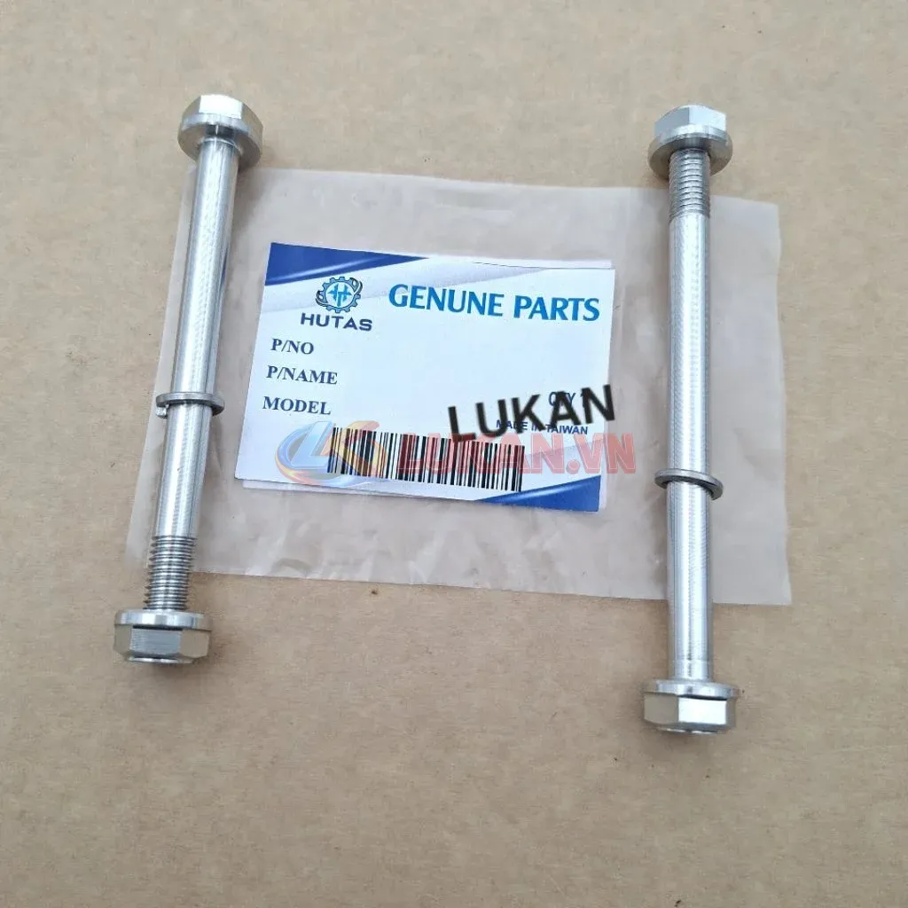 Cặp ốc cốt treo máy inox, bu lông CNC xe WAVE Thái, ALPHA, ZX, FUTURE 1, RS, S100.... - Ảnh 5