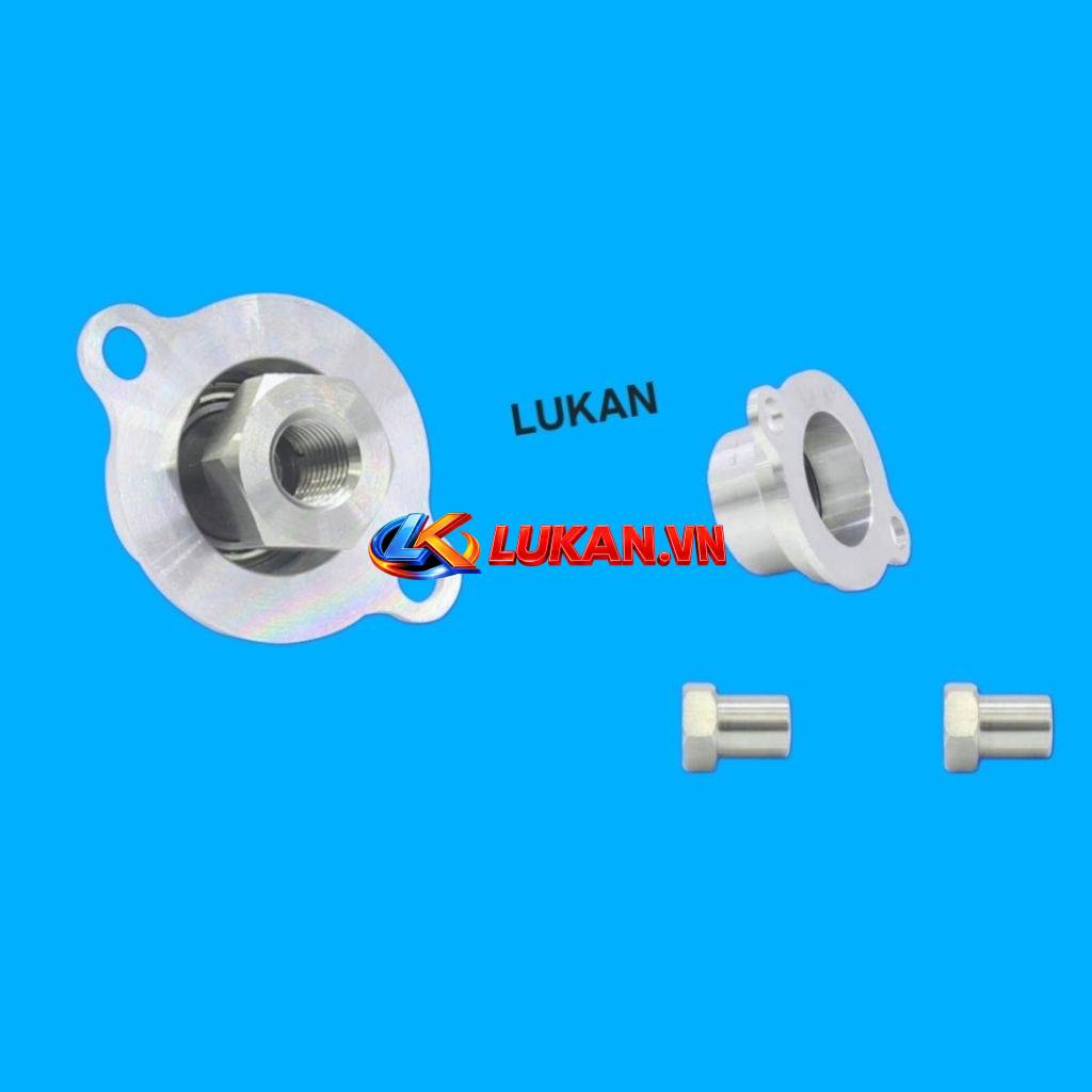 Ốc CNC chống gãy cốt dên, vô lăng xe DREAM, WAVE... có bạc đạn định tâm