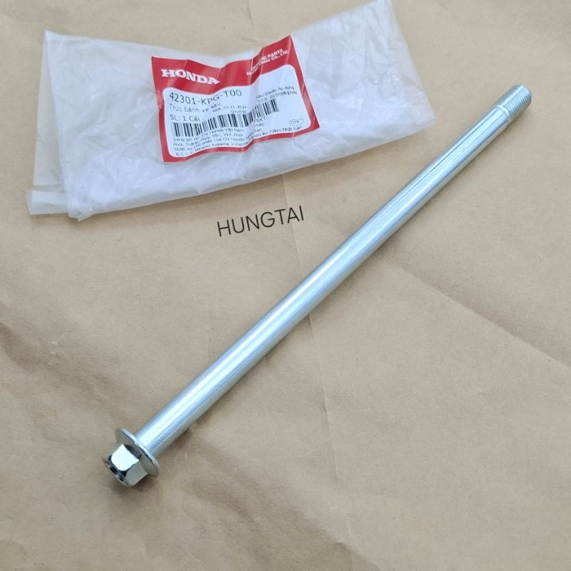 Trục cốt đùm bánh sau xe FUTURE MẬP, LED 125... zin Honda 42301-KPG-T00 - Ảnh 2