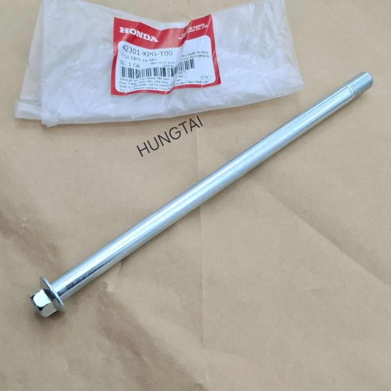 Trục cốt đùm bánh sau xe FUTURE MẬP, LED 125... zin Honda 42301-KPG-T00 - Ảnh 3