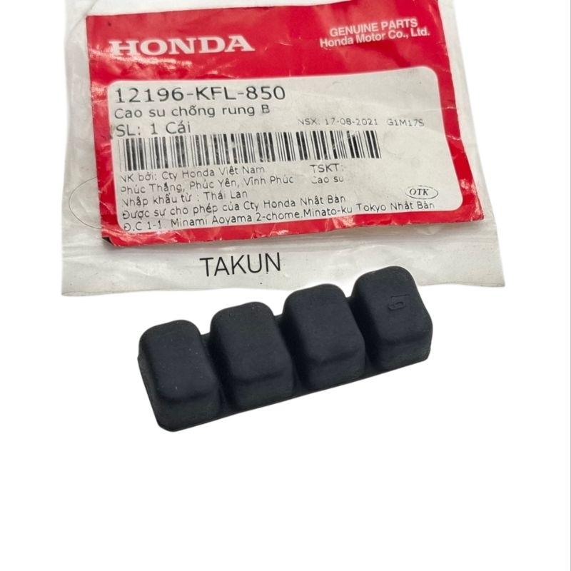 Cao su chống rung, lòng hơi xi lanh WAVE Thái 110, FUTURE 1... zin 12196-KFL-850 - Ảnh 3