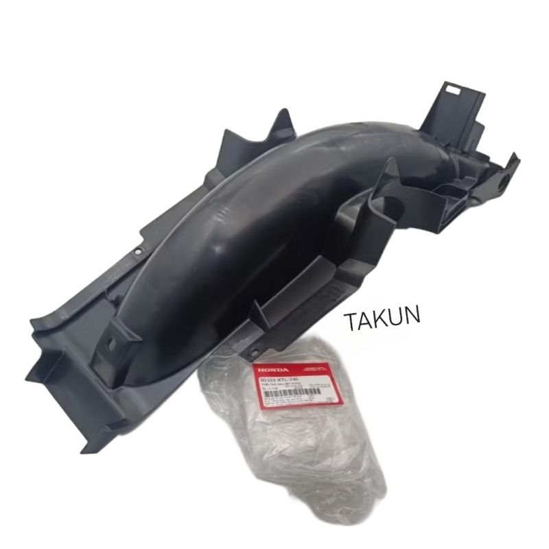 Nhựa lót gầm, sườn bánh sau WAVE A, ALPHA, RS, S100, RSX... zin - Ảnh 4