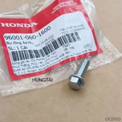 Ốc, bu lông dè chắn bùn trước, lốc điện WAVE Thái, ALPHA, ZX.... 6x16 zin 96001-060-1600