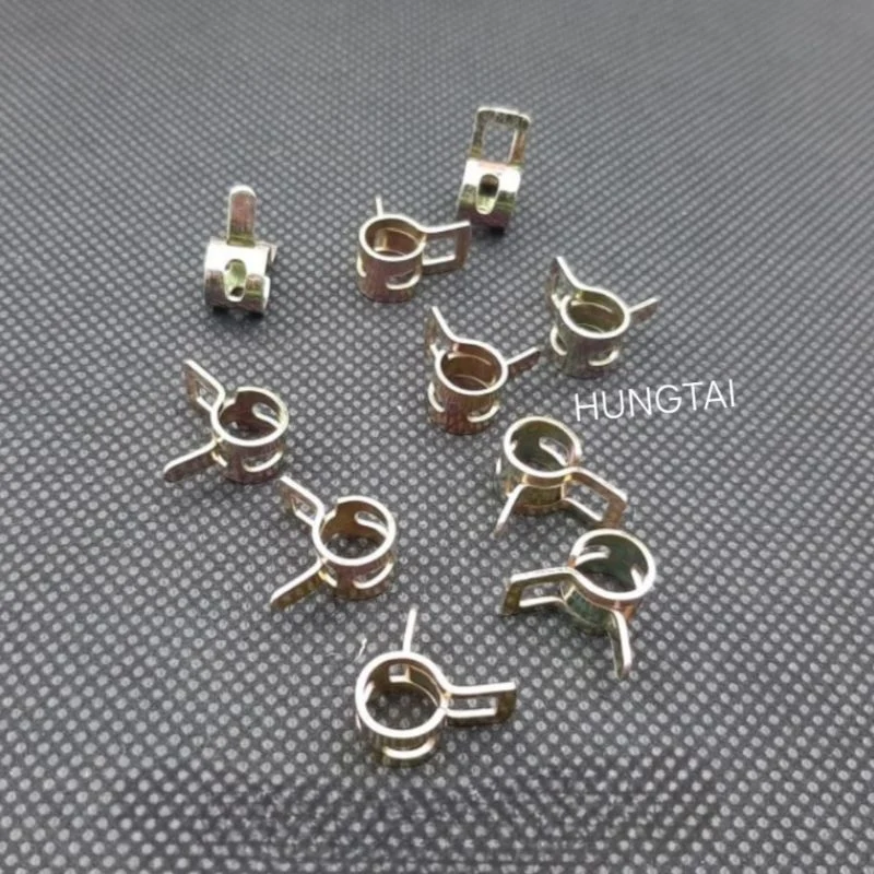 2 kẹp ống thông hơi, pô e lọc gió xe DREAM, WAVE, FUTURE ... 6mm - Ảnh 3