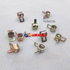 2 kẹp ống thông hơi, pô e lọc gió xe DREAM, WAVE, FUTURE ... 6mm