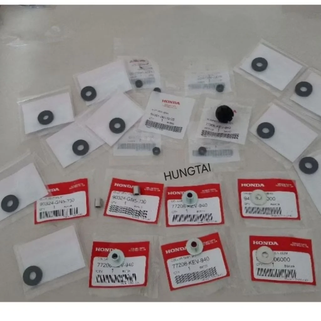 Bộ ốc đệm cao su bản lề yên WAVE Thái, ALPHA, FUTURE 1... zin Honda - Ảnh 4