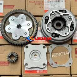 Bộ nhông nồi côn tay, ly hợp xe 67, CD, CL... zin chính hãng SYM