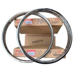 Cặp vành niềng trước sau Super DREAM, WAVE ALPHA... zin Honda