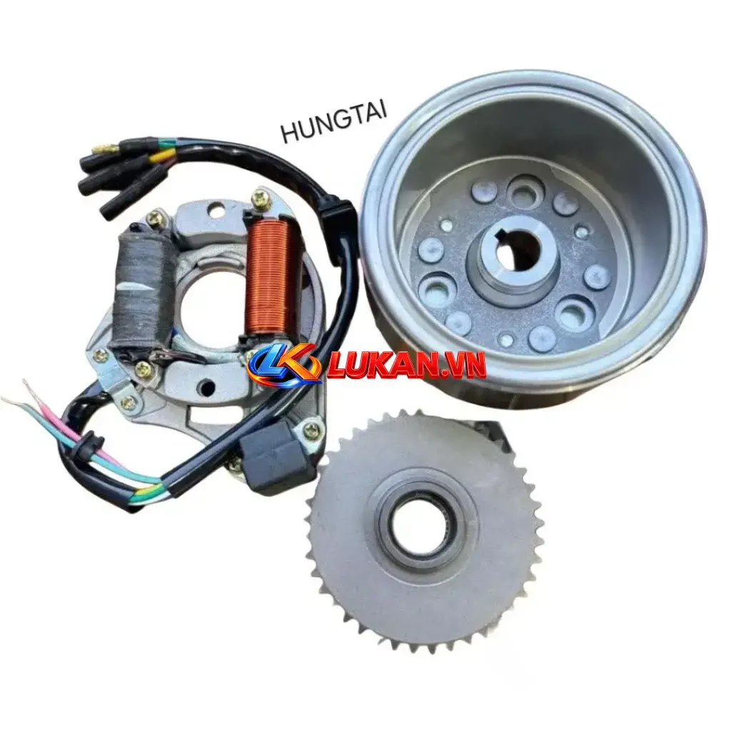 Bộ vô lăng điện, lửa 2 cuộn xe DREAM Thái, WAVE 100... zin