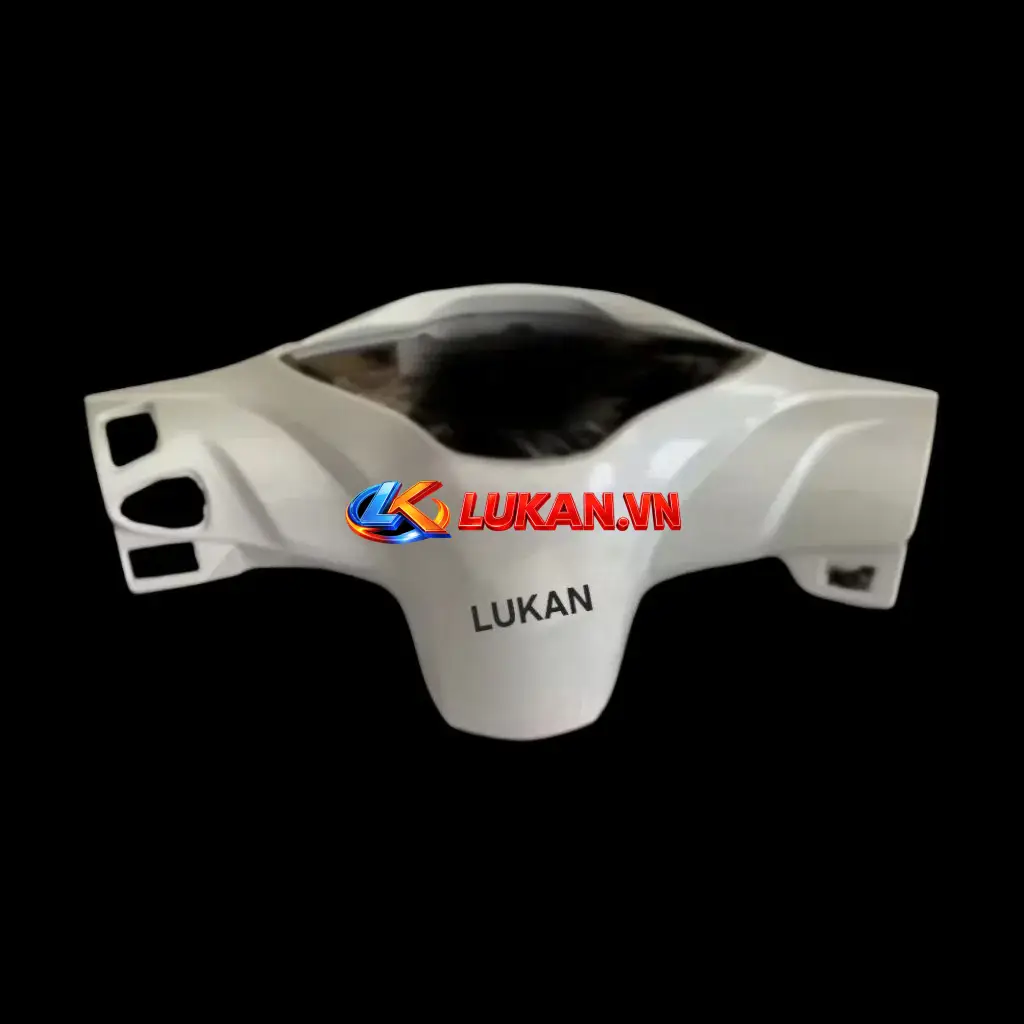 Nhựa ốp võ đầu, bợ cổ gáy FUTURE MẬP, LED 125... Trắng zin Honda - Ảnh 2