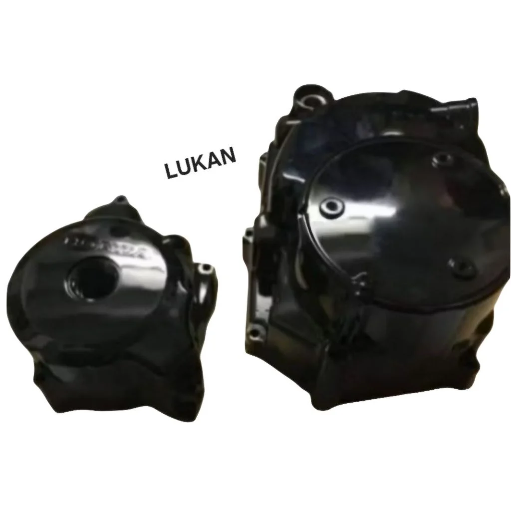 Bộ 4 nắp, ốp lốc máy xe WAVE Thái, ALPHA, A, RS... đen zin Honda - Ảnh 3