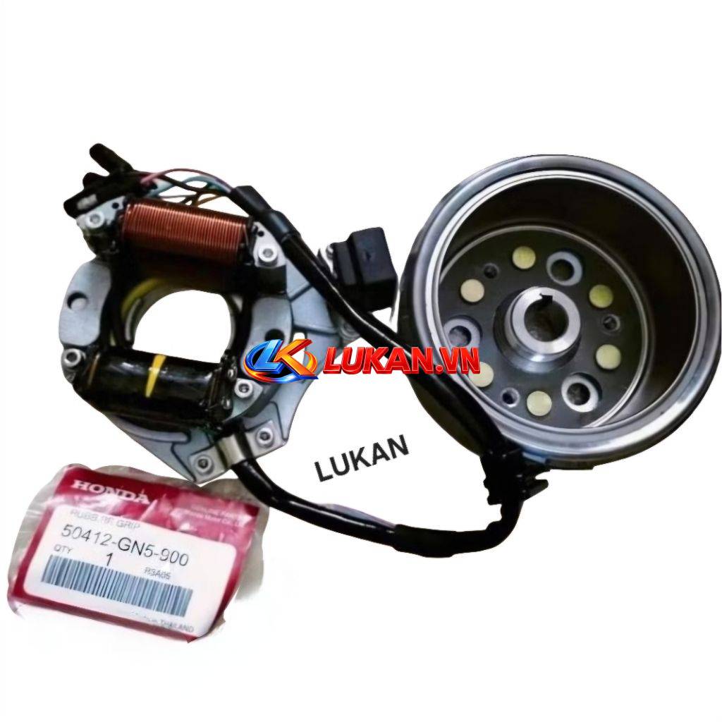 Bộ vô lăng điện, lửa 2 cuộn xe DREAM Thái, WAVE 100... zin - Ảnh 6