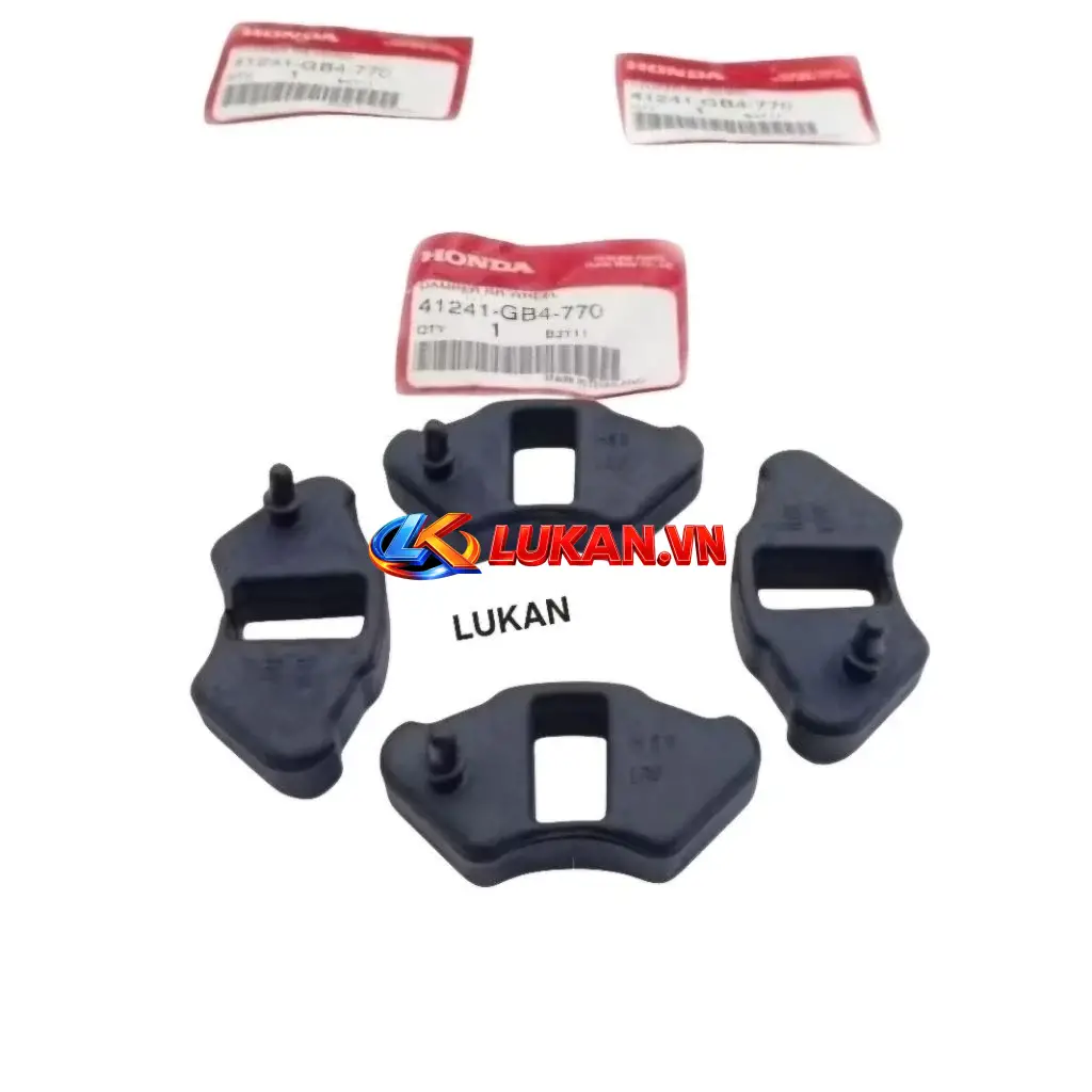 Bộ cao su đùm giảm giật xe DREAM, WAVE.... zin Honda Thái moai ơ 41241-GB4-770