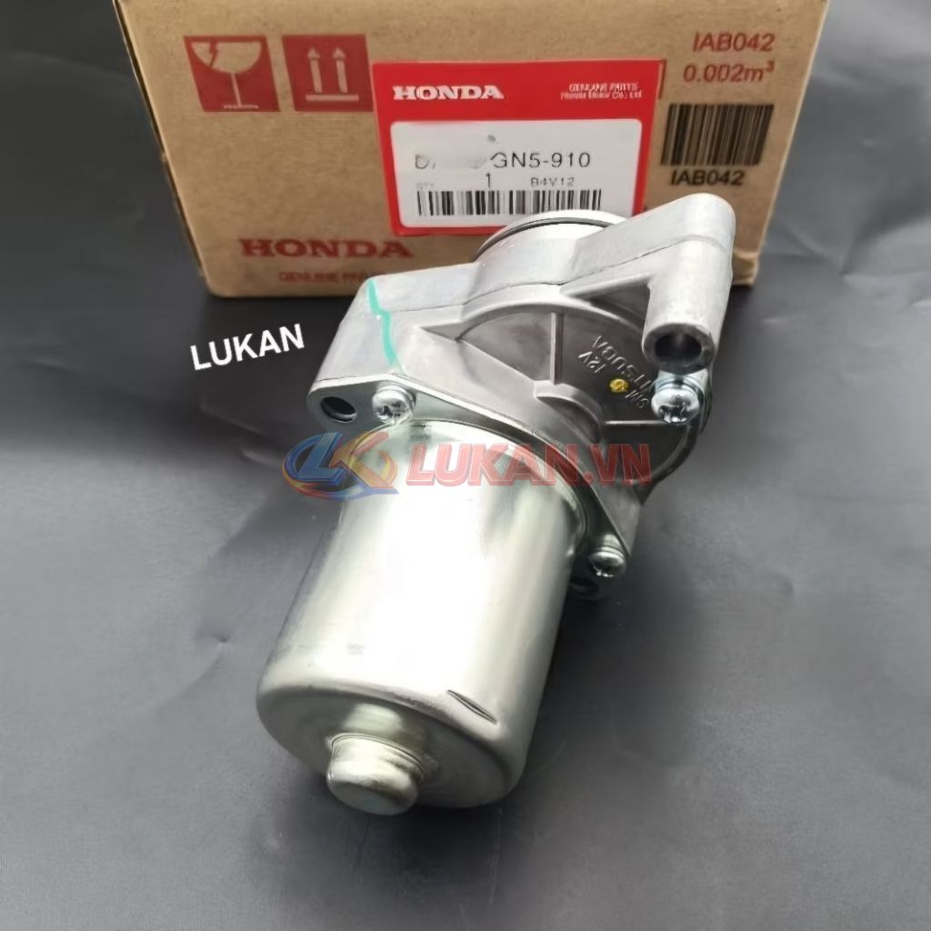 Củ motor đề khởi động xe DREAM Thái, WAVE 100... zin chính hãng có tem - Ảnh 4
