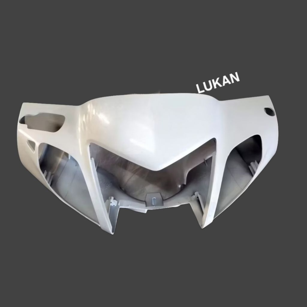 Nhựa ốp võ đầu đèn trước FUTURE 2 125. bàn thờ trắng zin Honda - Ảnh 4