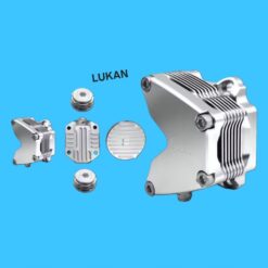 Bộ nắp cánh bướm, chụp đầu bò quylat CNC DREAM, WAVE.... GCRAFT