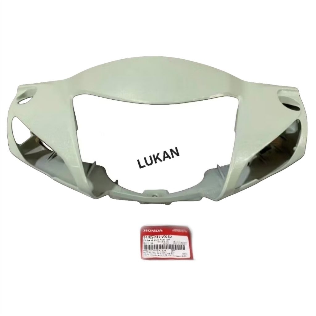 Nhựa ốp võ đầu đèn trước WAVE A, ALPHA 110... Xanh nhạt, bàn thờ zin - Ảnh 2