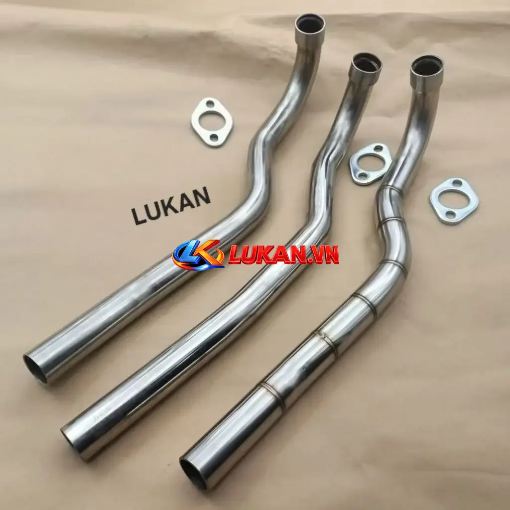 Cổ pô ống xã inox 201, 304 xe FUTURE 2, NEO, X 125... phi lỗ 27