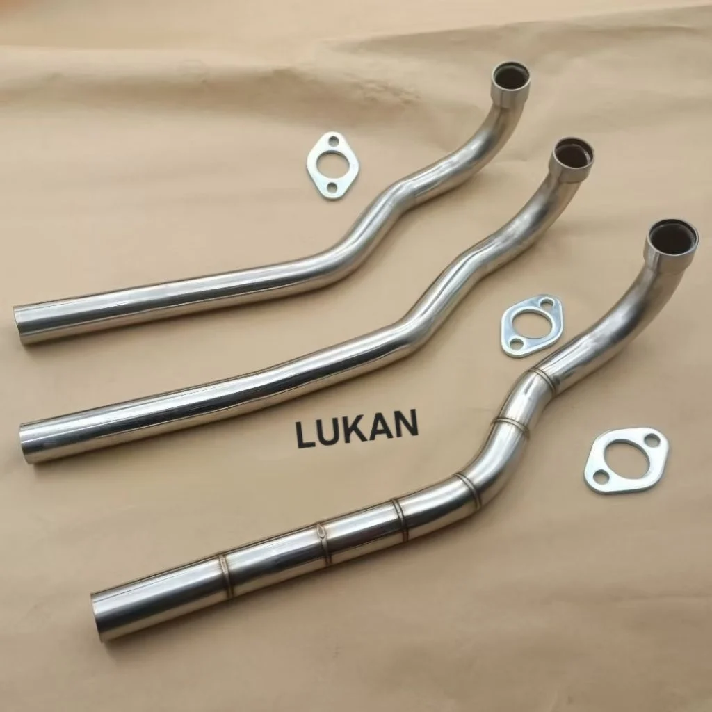Cổ pô ống xã inox 201, 304 xe FUTURE 2, NEO, X 125... phi lỗ 27 - Ảnh 2