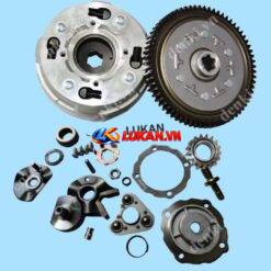 Full bộ nhông nồi côn, ly hợp xe CUB 50, 81, 84, 86... đầy đủ chi tiết