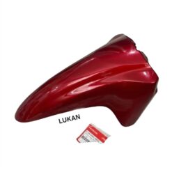 Nhựa chữ A, dè chắn bùn trước WAVE S110, RS, RSX... Đỏ mận zin Honda 61100-KWW-A00Z5