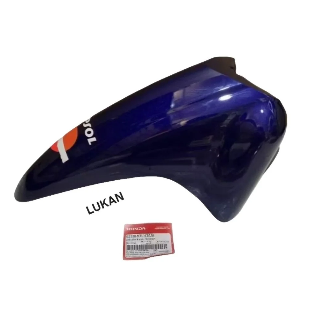 Nhựa chữ A, dè chắn bùn trước WAVE A, RS, S100... repsol Xanh mực zin - Ảnh 2