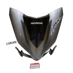 Nhựa ốp mặt nạ trước WAVE RSX 2012 siêu nhân.... Xám đen zin Honda