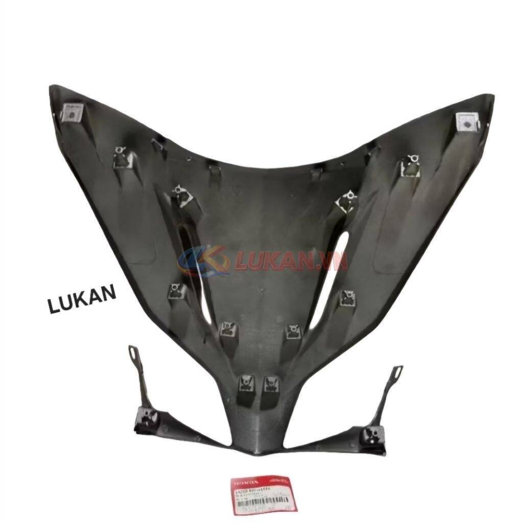 Nhựa ốp mặt nạ trước WAVE RSX 2012 siêu nhân.... Xám đen zin Honda - Ảnh 4