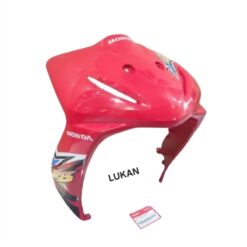 Nhựa ốp mặt nạ trước WAVE S110, RS 110.... Đỏ đô zin Honda