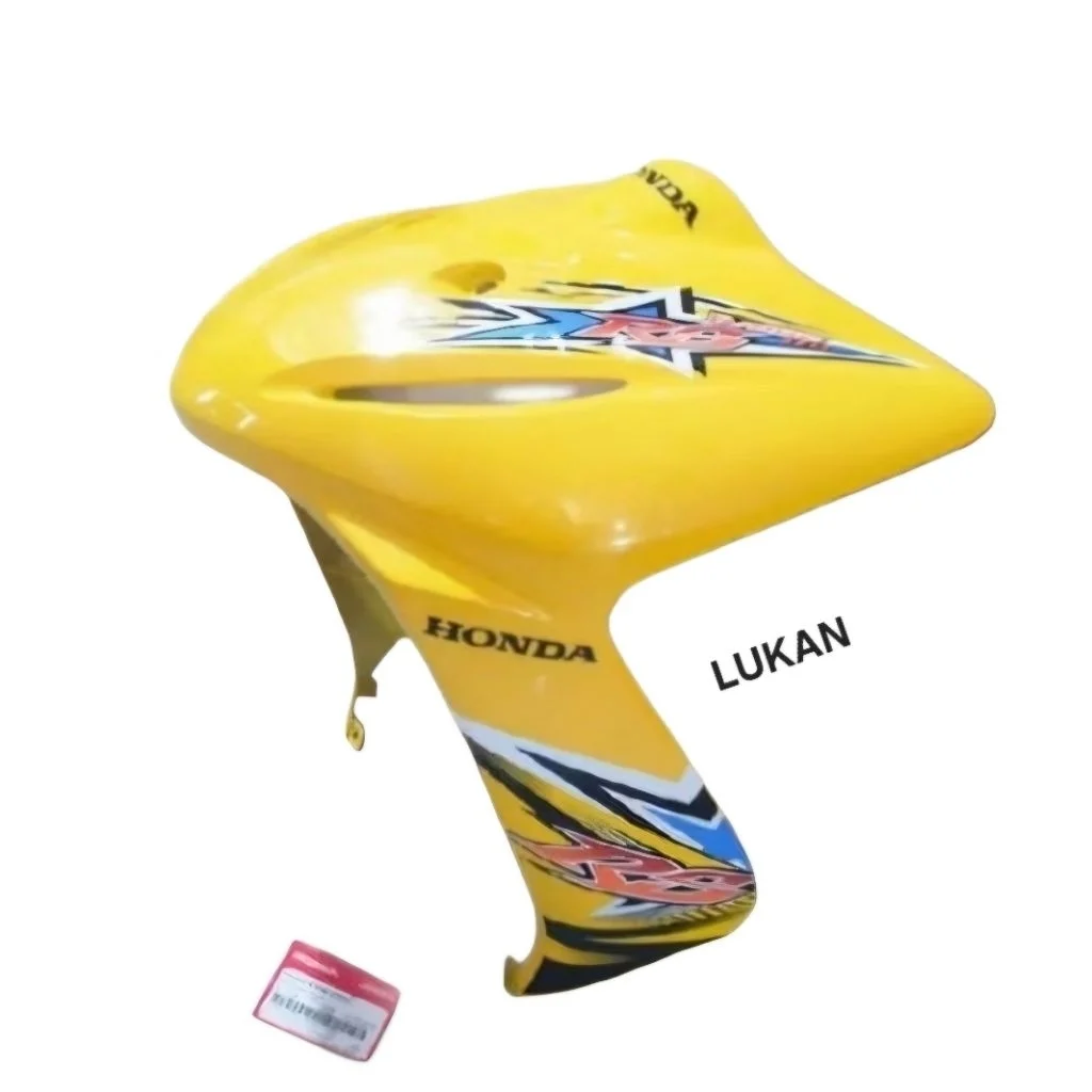Nhựa ốp võ mặt nạ trước WAVE S110, RS 110.... Vàng zin Honda - Ảnh 2