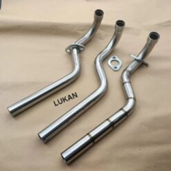 Cổ pô ống xã inox 201, 304 xe WAVE S110, RS, RSX...  phi lỗ 27