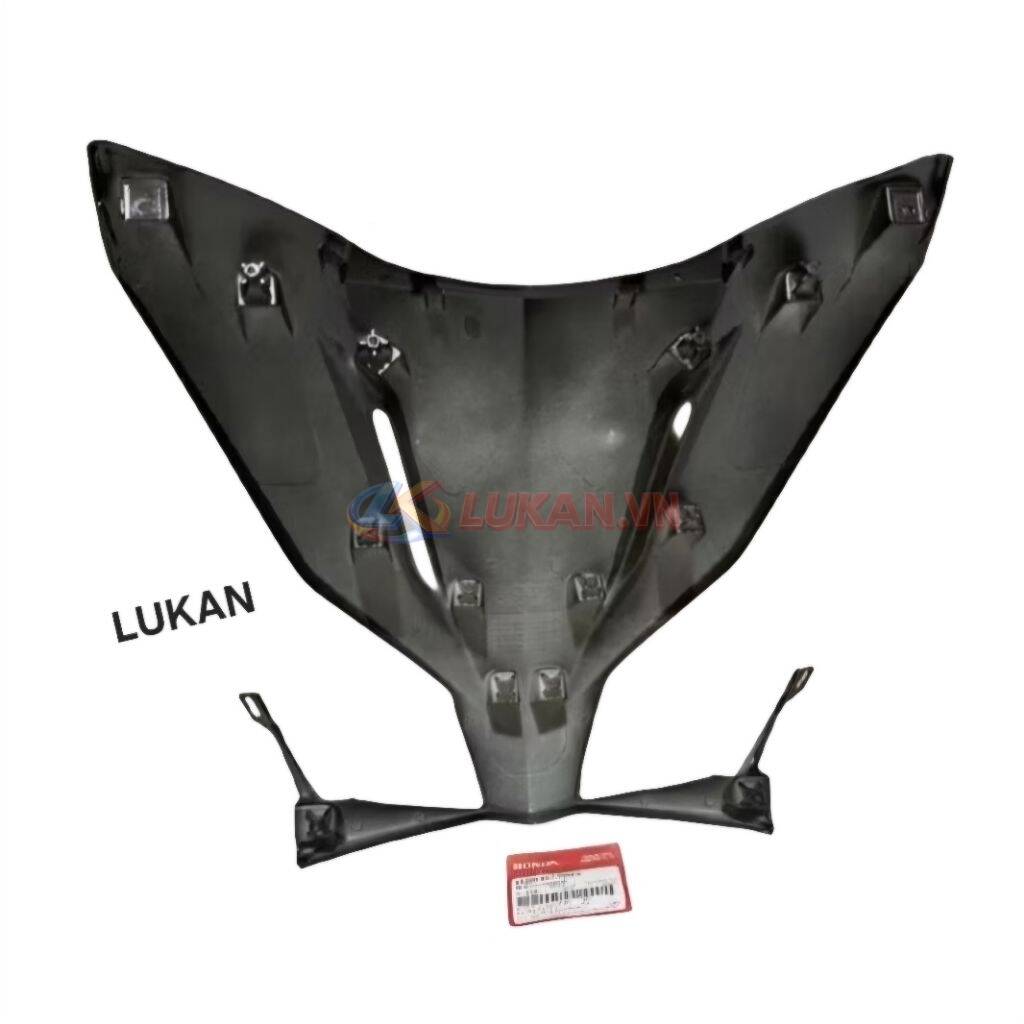 Nhựa ốp mặt nạ trước WAVE RSX 2012.... Đen siêu nhân zin Honda - Ảnh 4