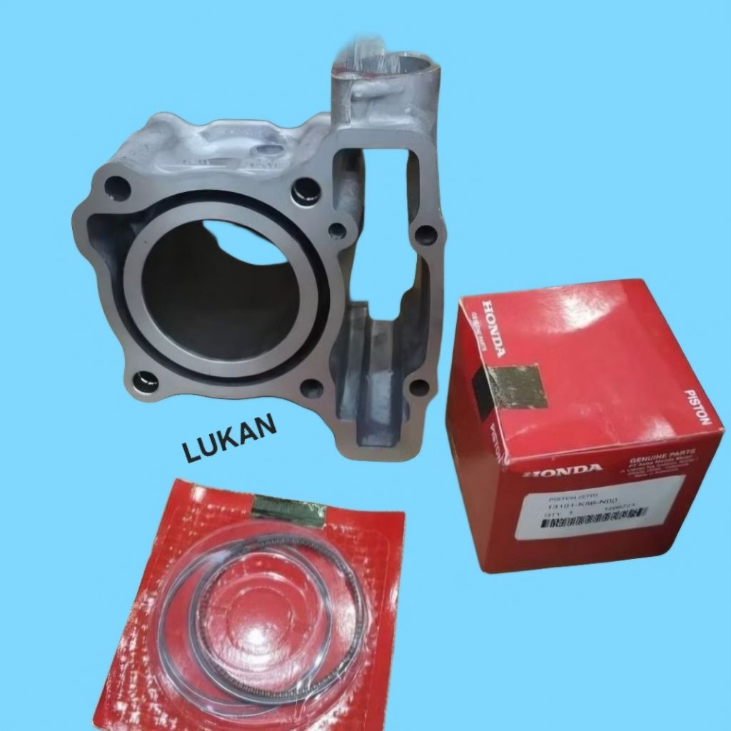 Bộ lòng, nòng hơi xi lanh xe WINNER, SONIC 150... luôn piston bạc zin Honda - Ảnh 5
