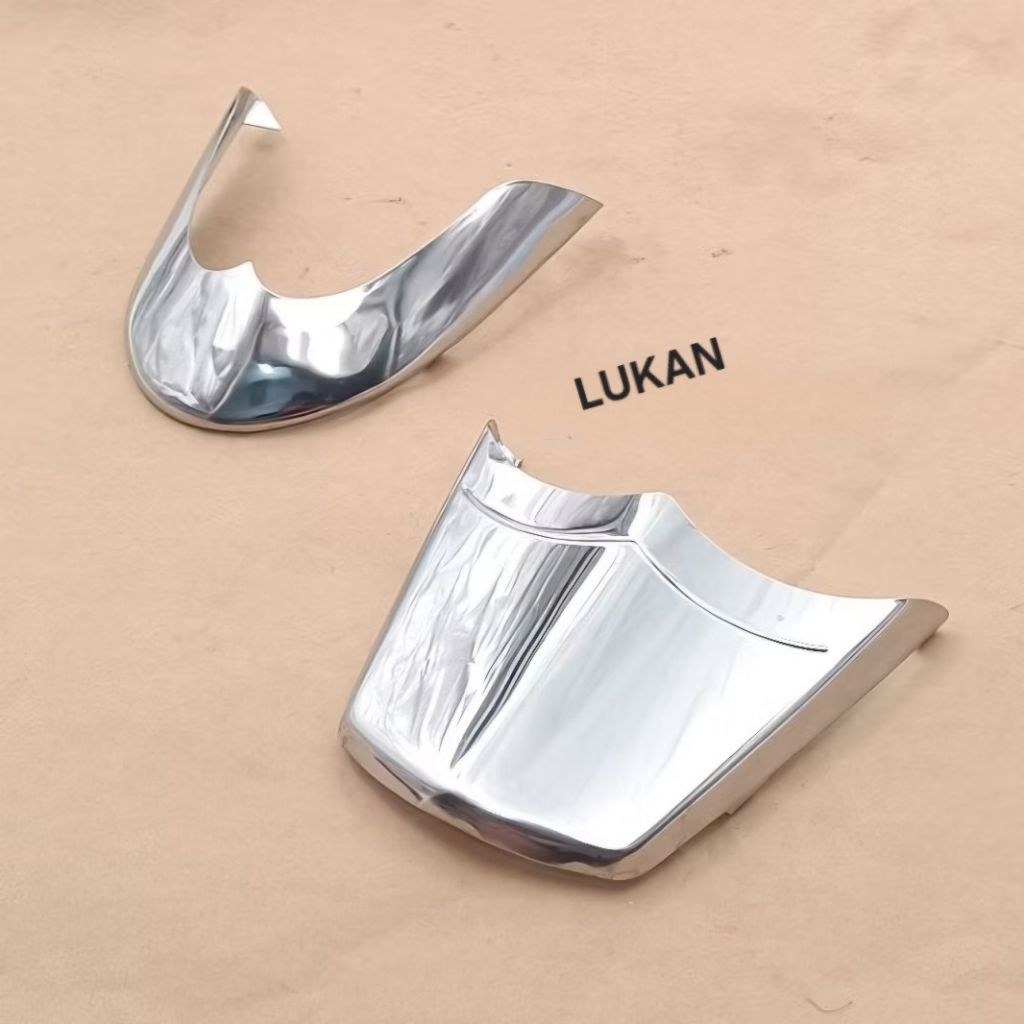 Cặp mũi dè, đuôi chắn bùn inox xe WAVE A, ALPHA 110.... - Ảnh 2