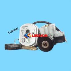 Bộ ổ khóa, công tắc điện 8 cạnh xe FUTURE NEO, X 125... chống đoản 2 dây