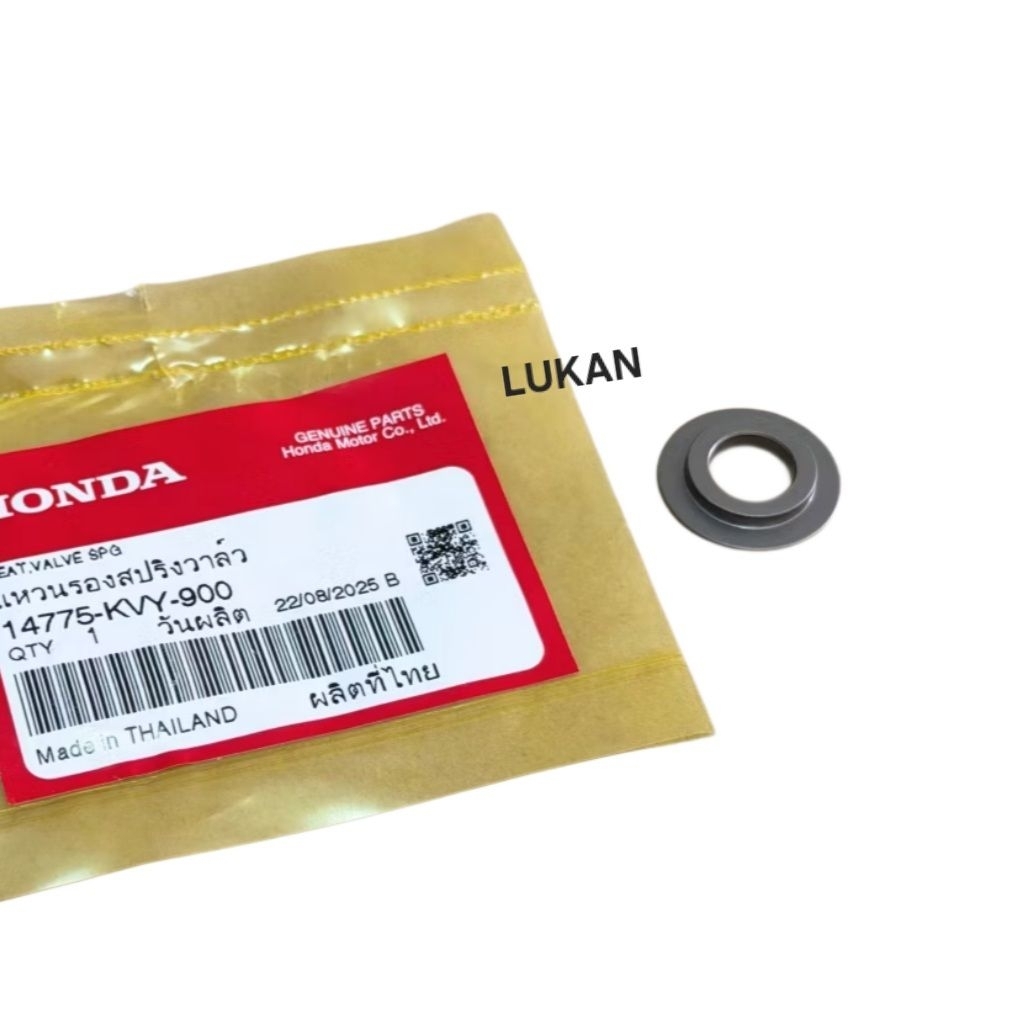 Đệm phẳng, lông đền chân lò xo xupap WAVE S110, RSX, FUTURE 125... zin 14775-KVY-900 - Ảnh 7