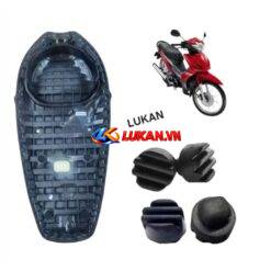 Bộ 4 cao su đệm nhựa đế yên ngồi WAVE S110, RSX, BLADE, A110....
