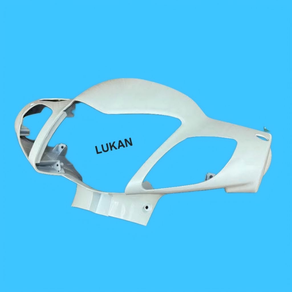 Nhựa ốp võ đầu đèn trước FUTURE 2 125. bàn thờ trắng zin Honda - Ảnh 5