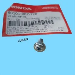 Ốc vít bắt nhựa mặt nạ trước xe DREAM.... zin 90101-087-720