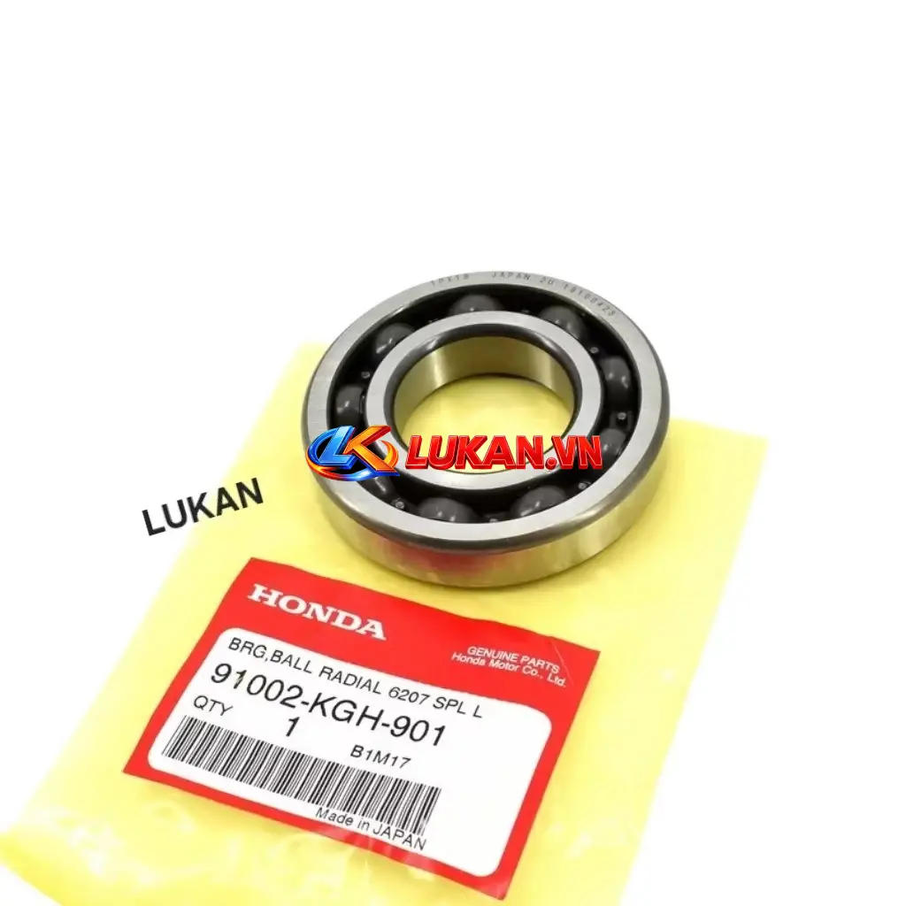Vòng bi, bạc đạn xe máy 6207... zin chính hãng 91002-KZR-602, 91002-KGH-901