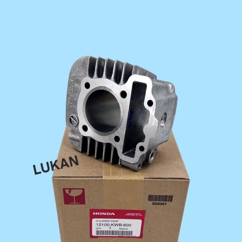 Lòng, nòng hơi xi lanh xe WAVE RSX 110 Fi luôn piston bạc zin Honda 12100-K03-H10, KWB-600 - Ảnh 5