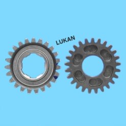 Cặp bánh răng, nhông số 4 đấu xe DREAM, WAVE... 23, 25T