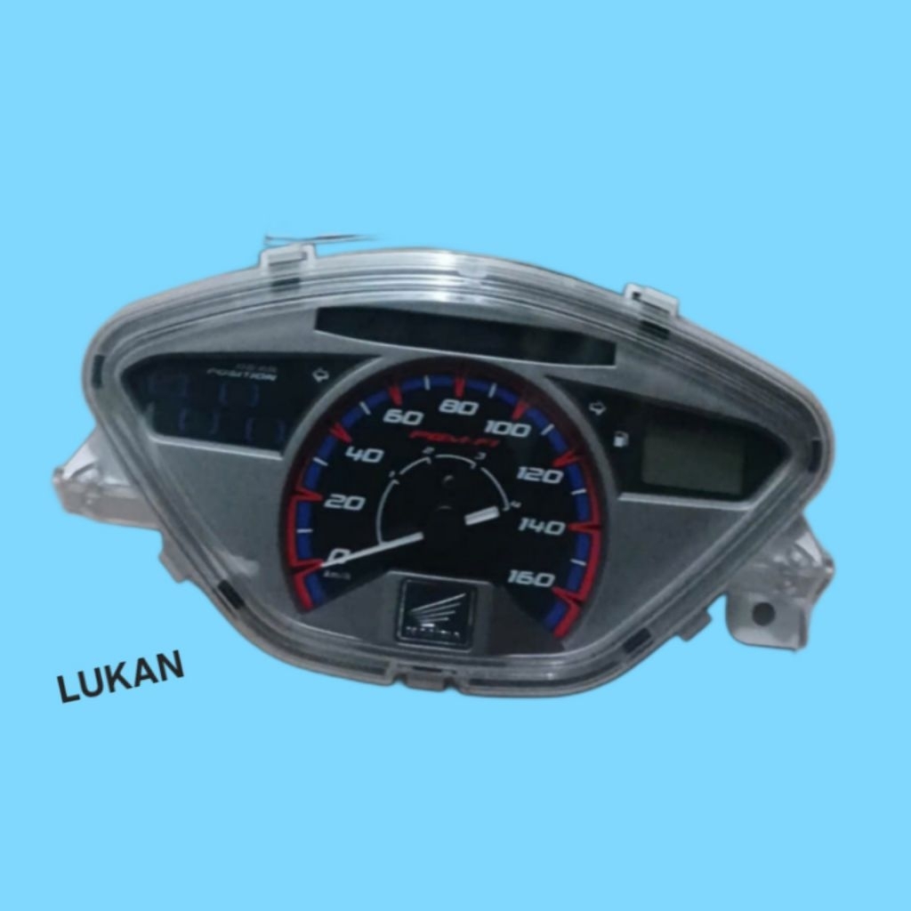 Cụm đồng hồ, công tơ mét xe FUTURE X 125... tím zin Honda 37200-KYL-841 - Ảnh 4