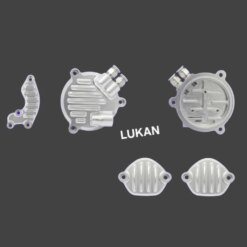 Bộ 4 nắp chụp đầu bò quylat 4 val CNC xe DREAM, WAVE, CUB....