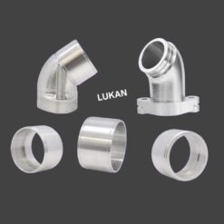 ADAPTER nhôm CNC nối co xăng, cổ hút bông mai size 32, 35mm
