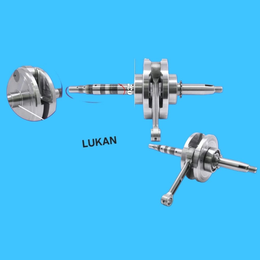 Cây dên đôn +10, biên trục khuỷu xe DREAM, WAVE.... má 103, tay 102, ắc 20x13
