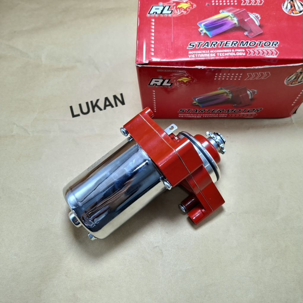Củ motor đề khởi động độ mẫu lớn xe DREAM, WAVE.... Redleo - Ảnh 6
