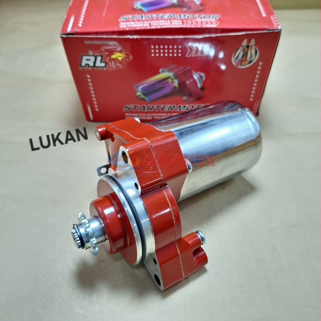 Củ motor đề khởi động độ mẫu lớn xe DREAM, WAVE.... Redleo - Ảnh 7